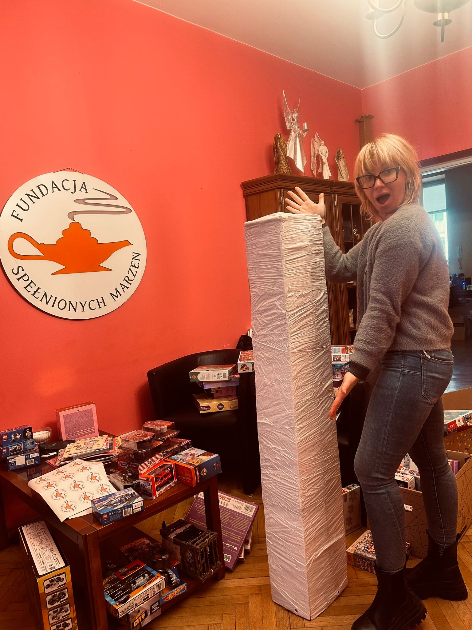 Prezent dla Fundacji 